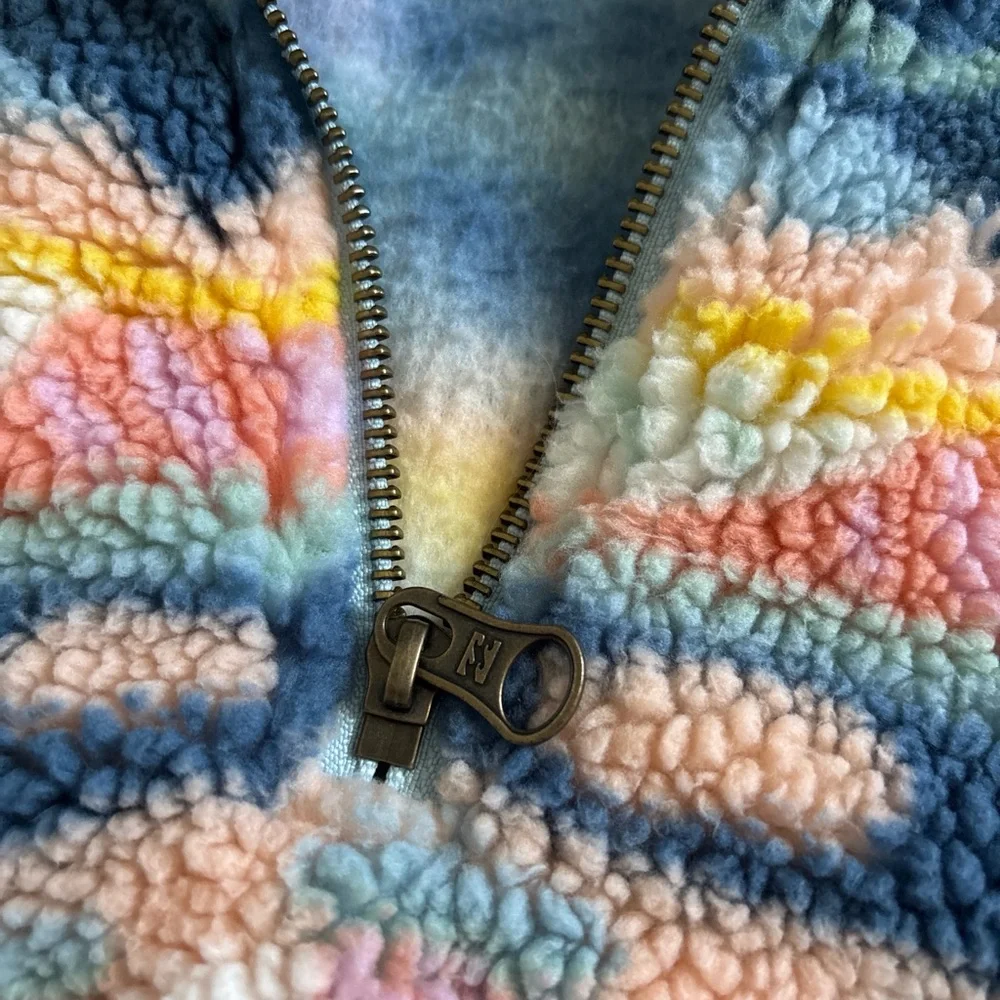 Billabong The Salty Blonde Fleece Crop Jacket - Picture 3 of 3
